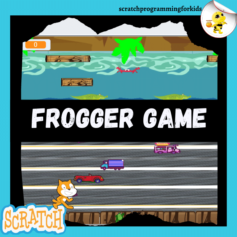 Frogger Scratch Game