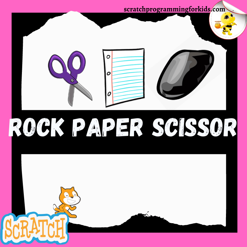 Rock Paper Scissor Game on Scratch